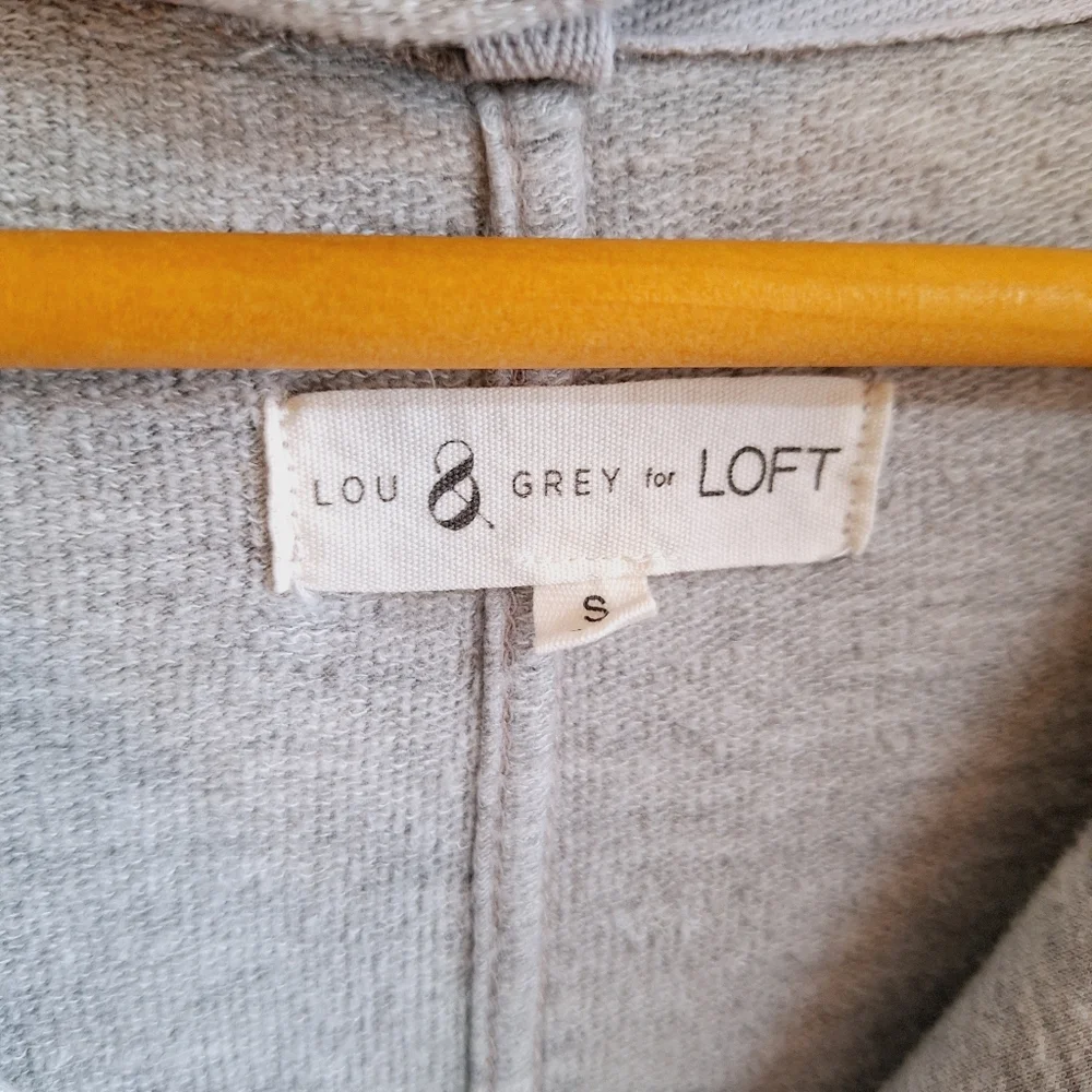 Lou & Grey Ribtrim Signaturesoft Hoodie Top - Small